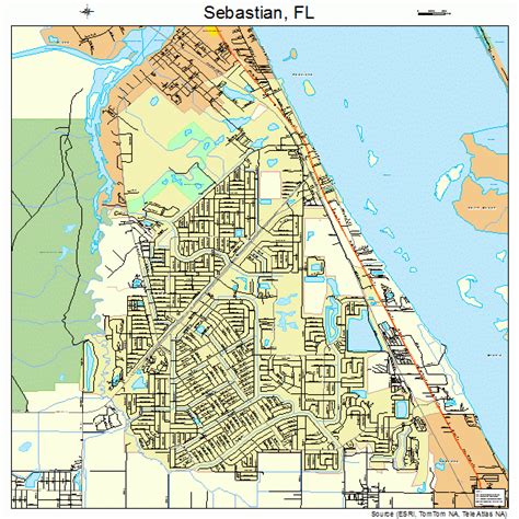 map of sebastian florida streets